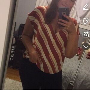 Forever 21 - Short Sleeve Blouse - 0X